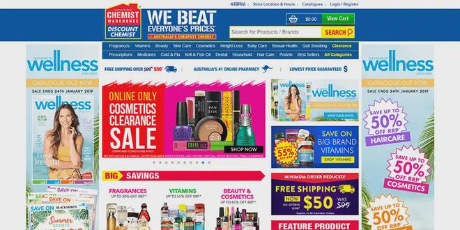 2021年澳大利亞10大電商網(wǎng)站排名